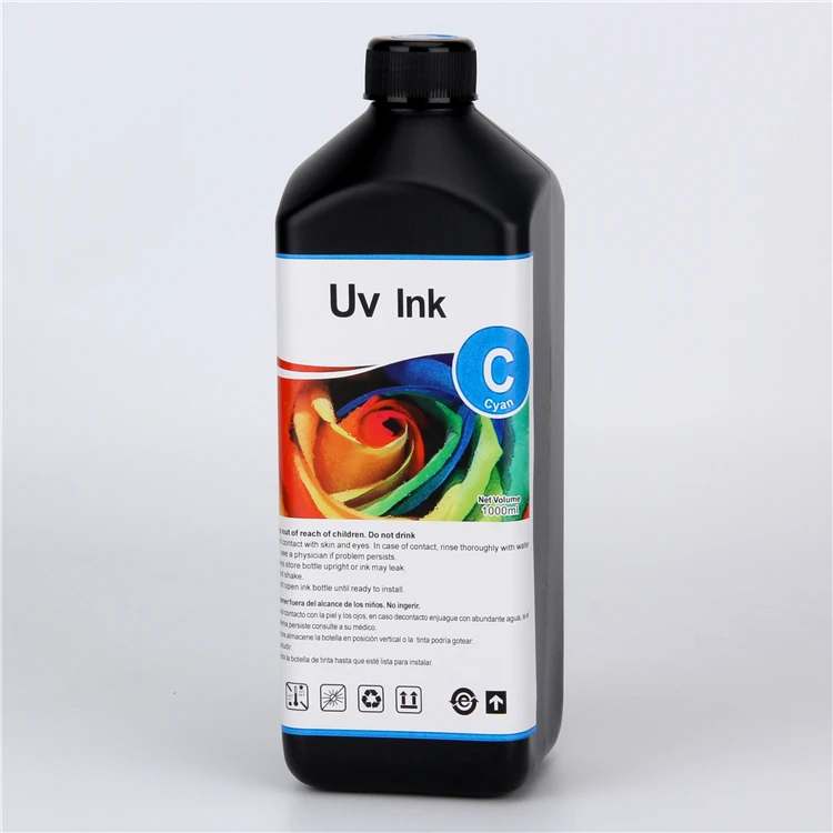 Printing on plastic/glass/metal LED UV Ink for Mimaki UJF-3042MkII EX