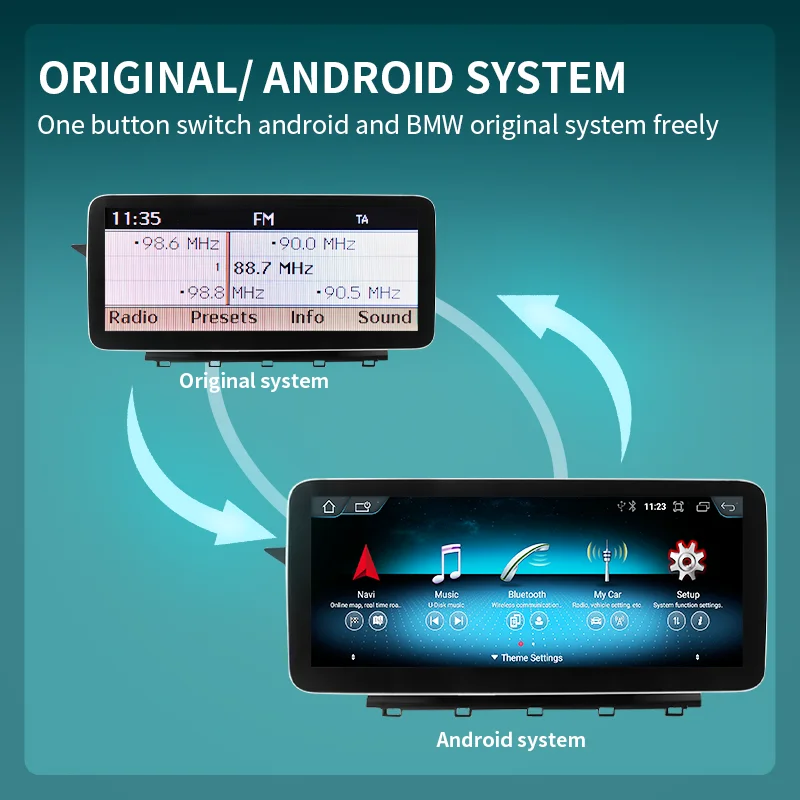 10 25 дюймов 12 3 QCM665 8-ядерный Android Автомобильный мультимедийный плеер для Mercedes Benz GLK 2008-2015