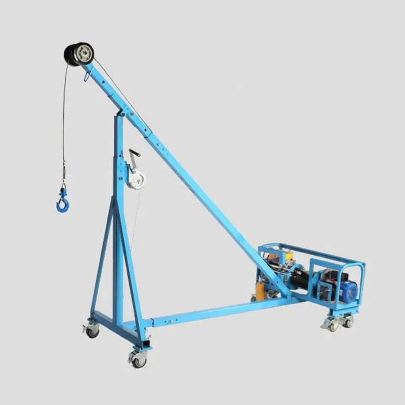 Factory direct Folding Scalable Cranes Arm 120M Door and window glass hoist