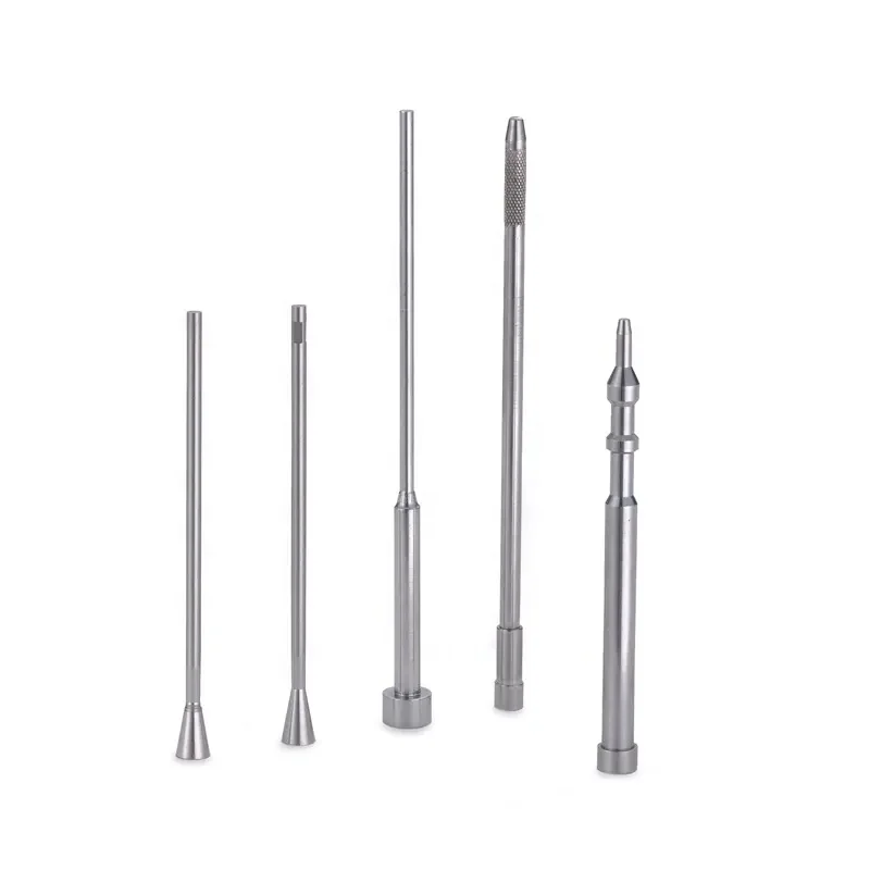 factory promotional high quality long life conical head  carbide roll pin punch die and bushing piercing tools punch mold