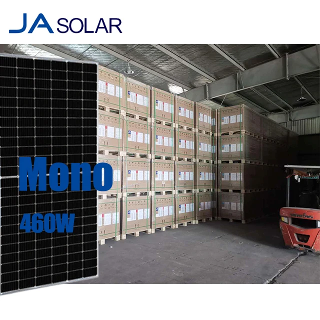 JA Cheap price 460 watt first hand agent monocrystalline roof tile solar panels for home