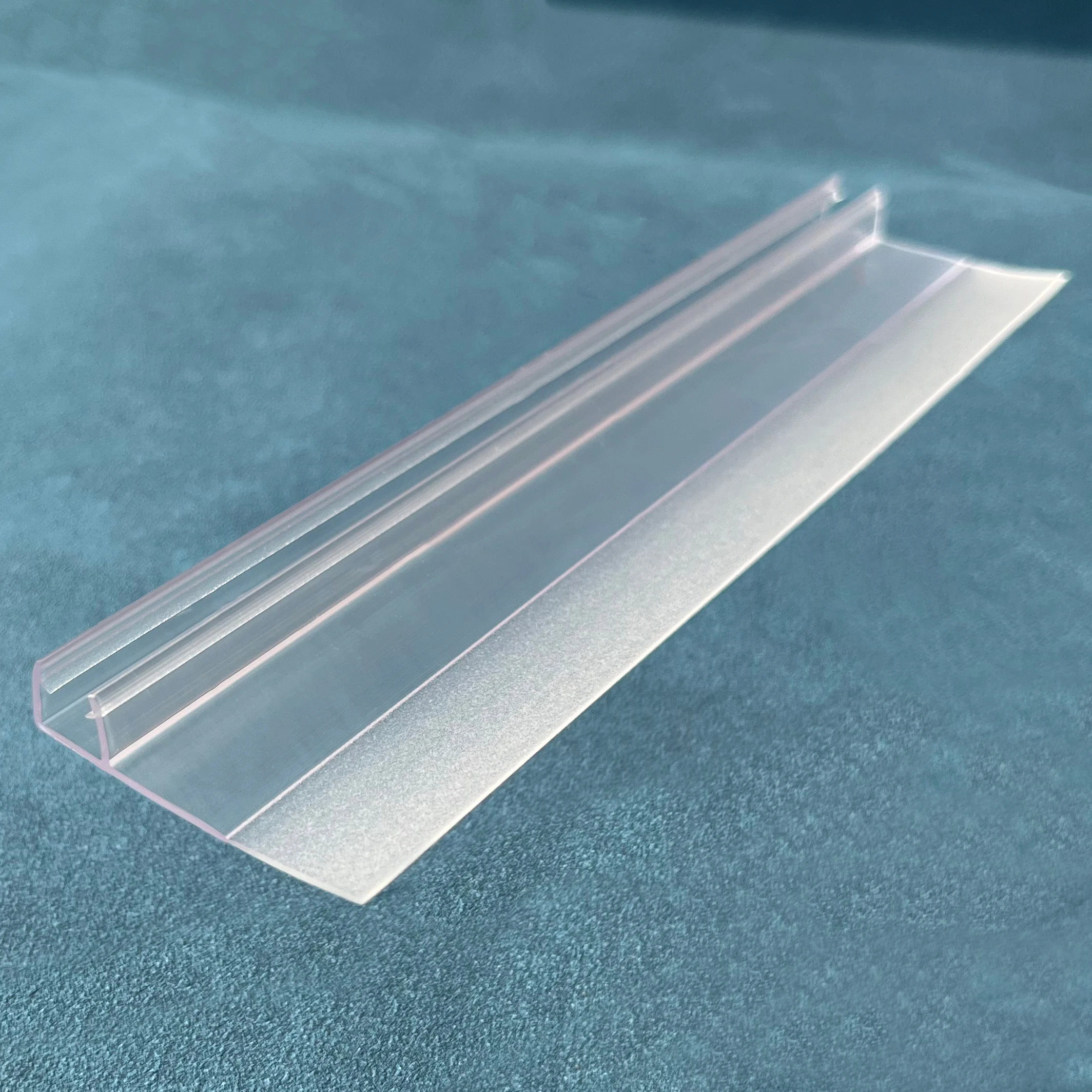 Shower Door Seal Strip Leaks Flexible Durable PVC Weather Stripping Frameless Glass Door Seal Sweep