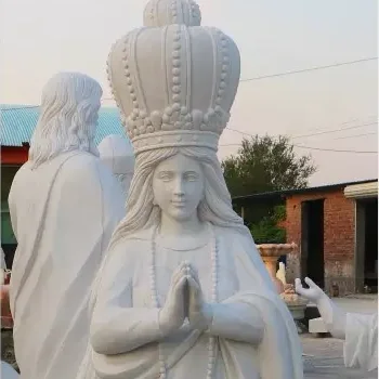 Custom Design white marble Religious Catholic Christian Church Product Sculpture