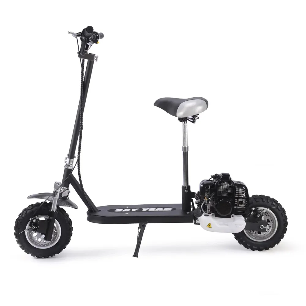 Cheap Big Powerful Mobility 2-Stroke  49cc Motorcycle Gasoline Scooter For Adult Portable Gas Scooter