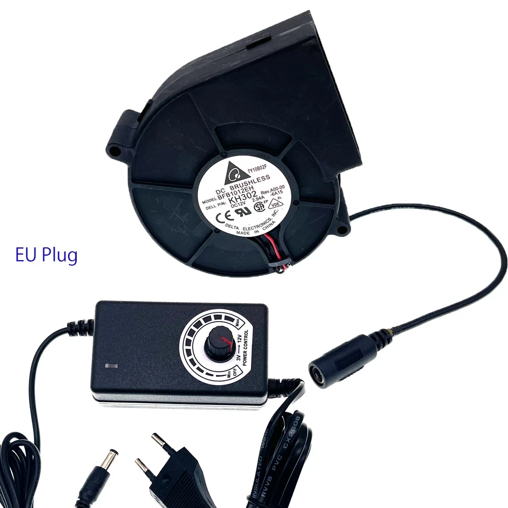 Барбекю Fan Delta BFB1012EH PWM воздуходувка 9733 97x97x33 мм 12V 2.94A большой поток воздуха 110V 220V от сети переменного тока переменной скорости вентилятора