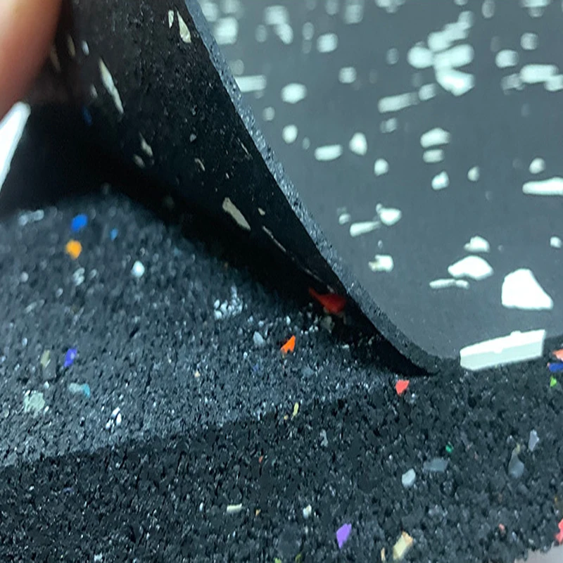 30mm Gym Fitness Durable Safety Rubber Fitness Flooring Mat