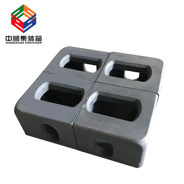 Shipping fittings corner block / ISO 1161 corner casting