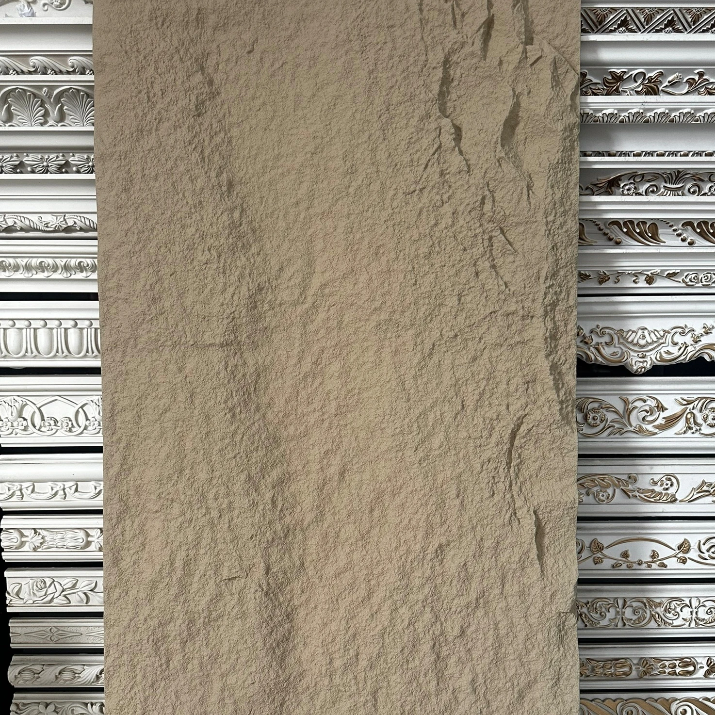 Lightweight PU Stone panel wall Faux Polyurethane Stone Panel 3D Wall panel board