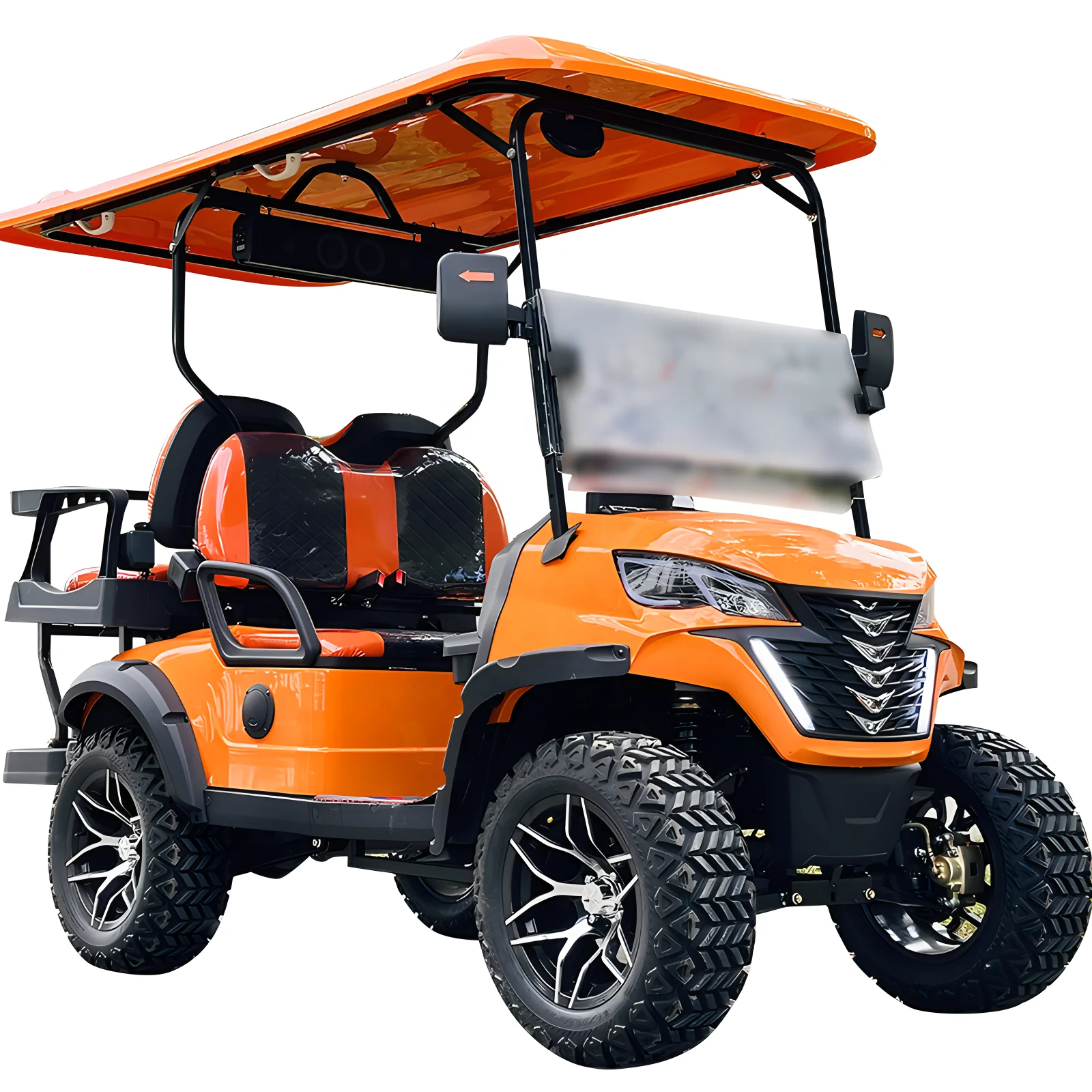 2024 New Model Golf Carts 2 Seat 4 Seat Electric Golf Cart with CE Train Parts & Accessories Golf Cart Accessories Ezgo Club Car