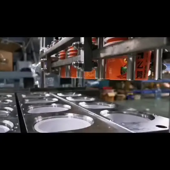 Cup sealing filling machine for Water milk juice cups