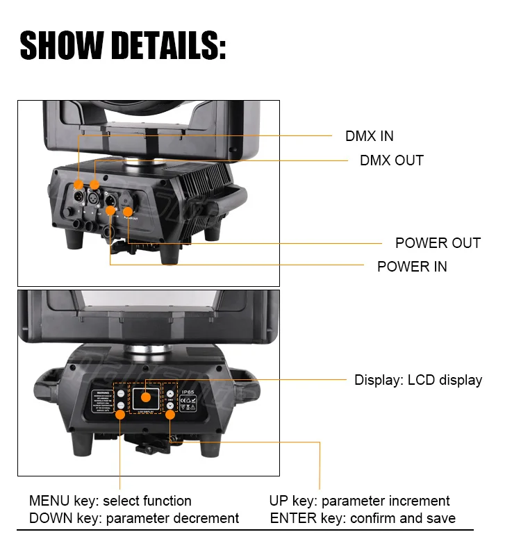 19x40w Bee Eye Moving Light Wash IP65 Stage Light Bee Eye 19x40 Waterproof LED Zoom Wash Moving Head Light