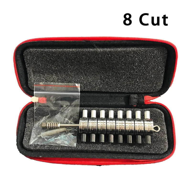 Original HUK 8 Cut Premium Tibbe Pick and Decoder Tibbe LockPick Locksmith Tools for Ford