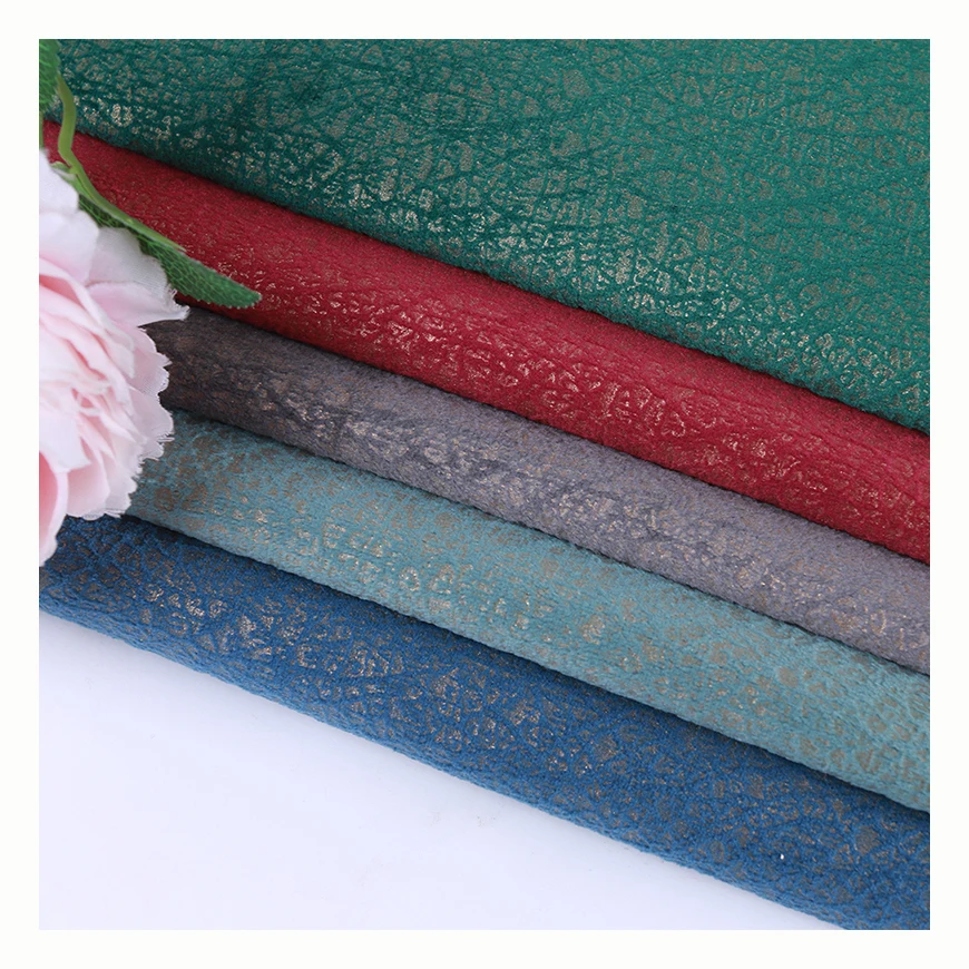
Hot new bronzing turkish Holland velvet upholstery fabric for furniture 