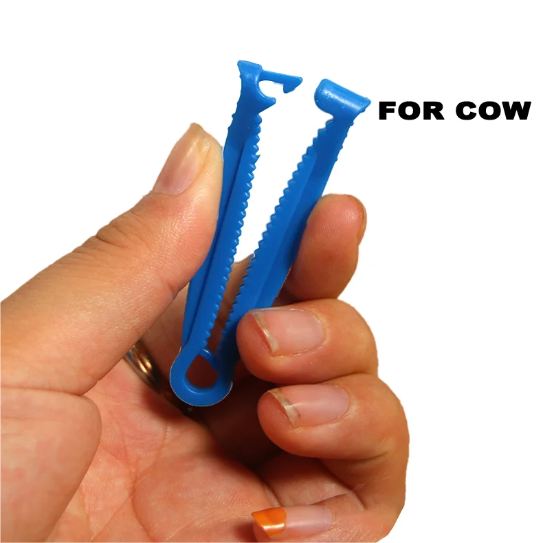 safe polymer material cord clamp for swine