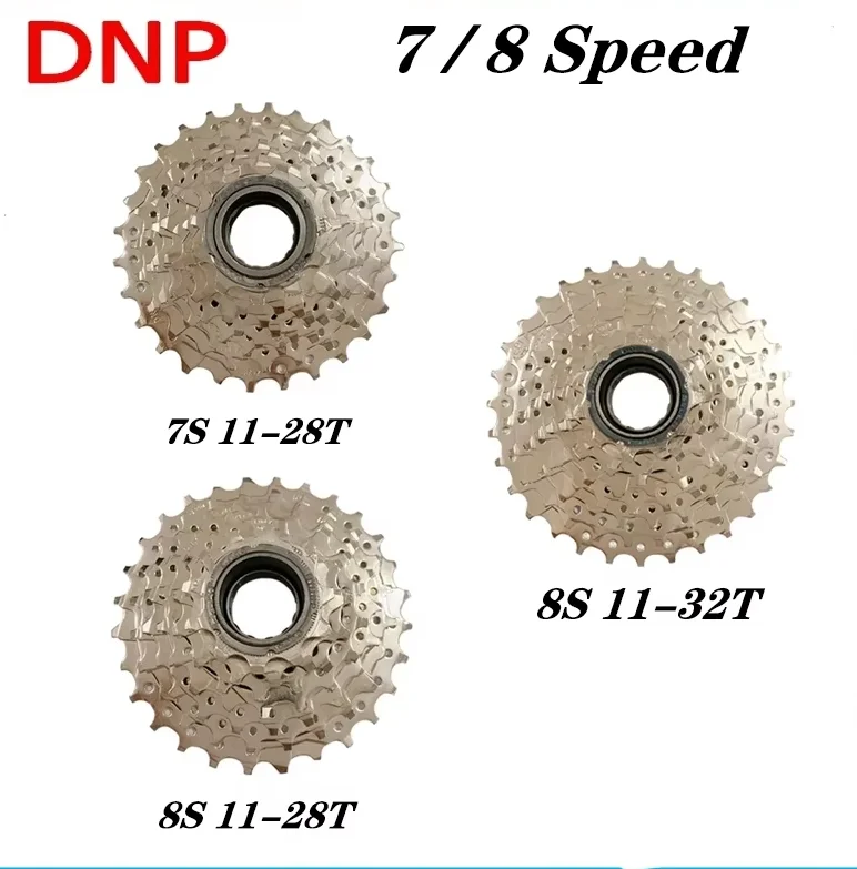 Кассета DNP для горного велосипеда 7/8/9/10 скоростей 7s 8s 9s 10 s 11-28T 11-32T свободное колесо маховик 28t 32t складная башня несколько