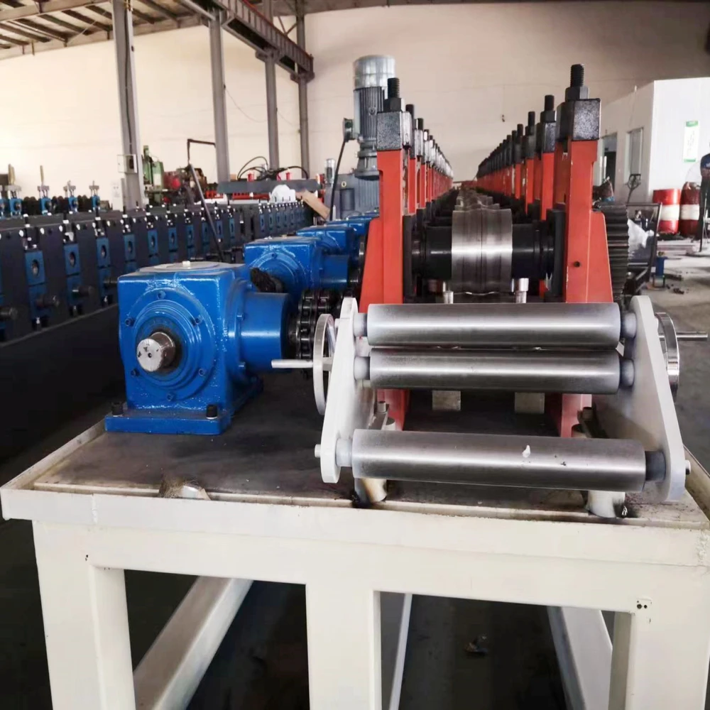 Double Row High Precision Elevator Floor Door Decoration Roll Forming Machine Fully Automatical Operation