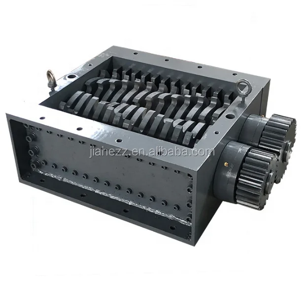 Double Shaft Shredder Chamber Box Blade For Wood/Paper/Plastic/Metal/Tyre
