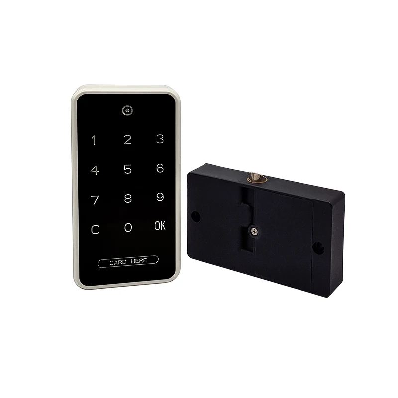 KSJ intelligent control Digital Password Keypad Locks smart rfid battery password cabinet locker lock