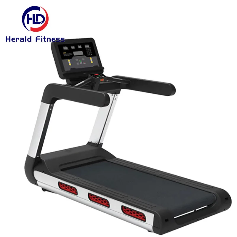 Multifunctional Gym Fitness Equipment Cardio Training Workout Running Walking Machine Commercial Treadmill With Auto Incline