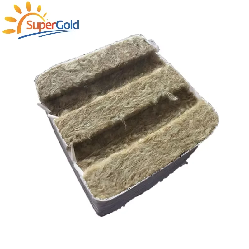 Hot Sale Hydroponic Rock Wool Cube Agricultural Mineral Wool Rock Wool Cube For Lettuce Growing