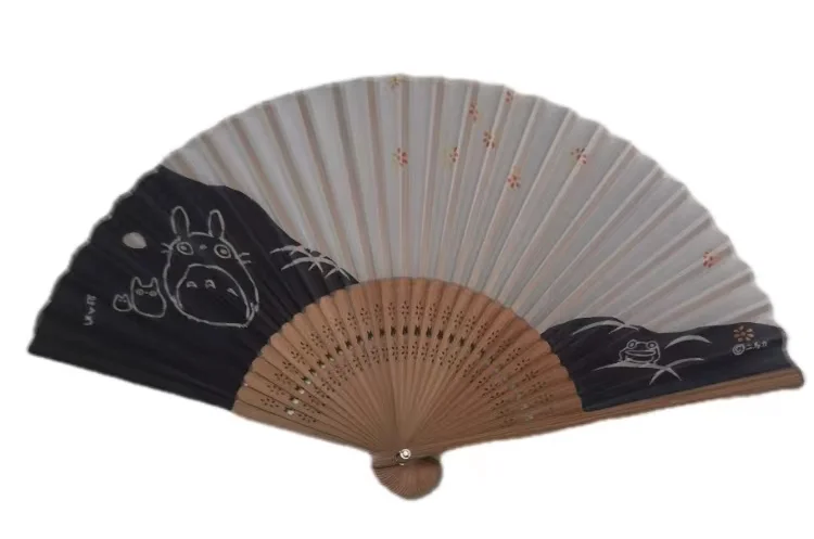 Декоративные декорации ручной работы танцевальные ролевые игры Свадебная вечеринка бамбуковый Шелковый складной веер для рук