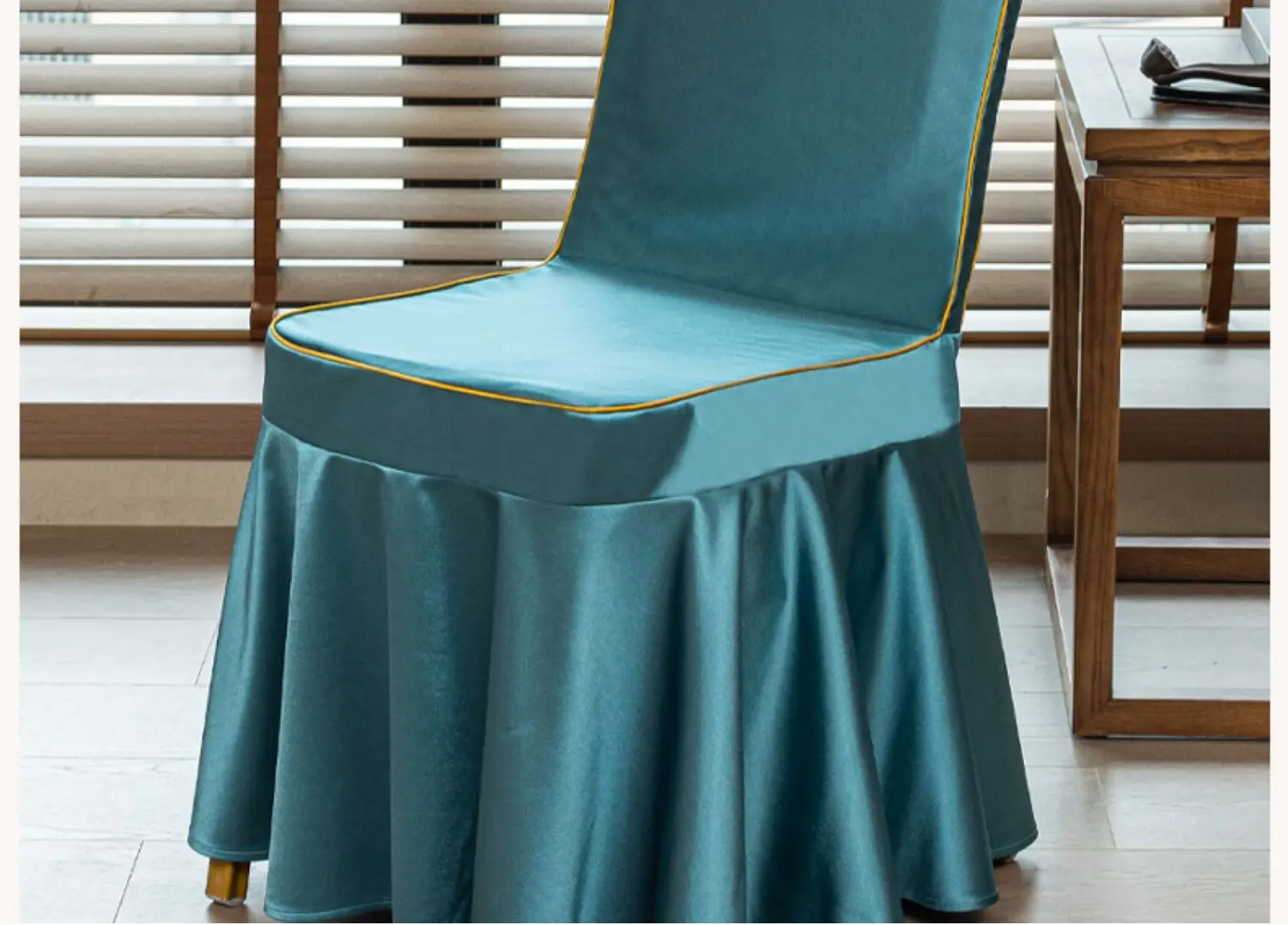 8dwl Wholesale Hotel Chair Cover Tribute Satin Special Stool Banquet cover decorative bow