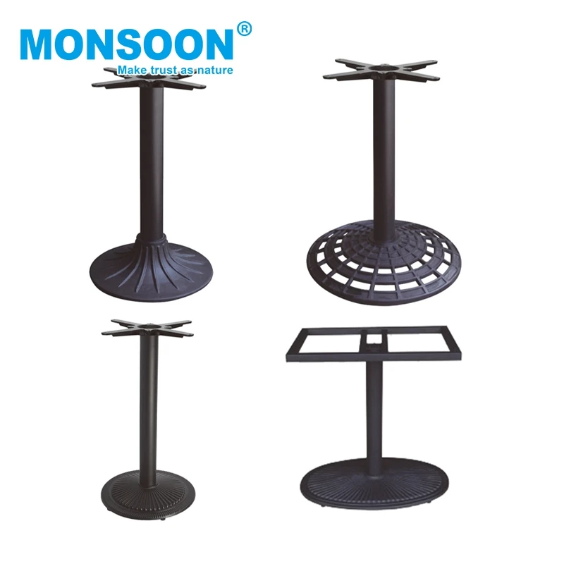 furniture table metal legs gold side trestle legs foldable metal unique coffee dining table base metal table legs