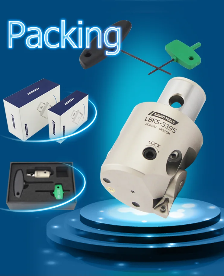 Заводская поставка, высокое качество, регулируемая тонкая Расточная головка LBK