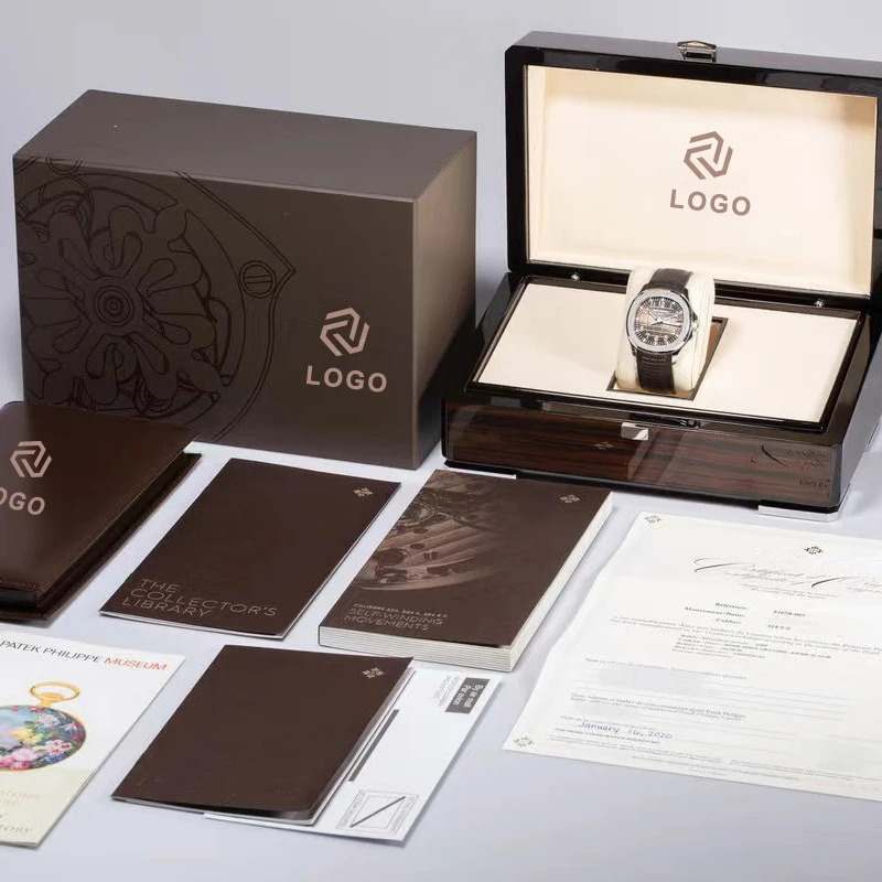 Luxury Custom Logo Watch Storage Box Wooden Watch Storage Watch Case