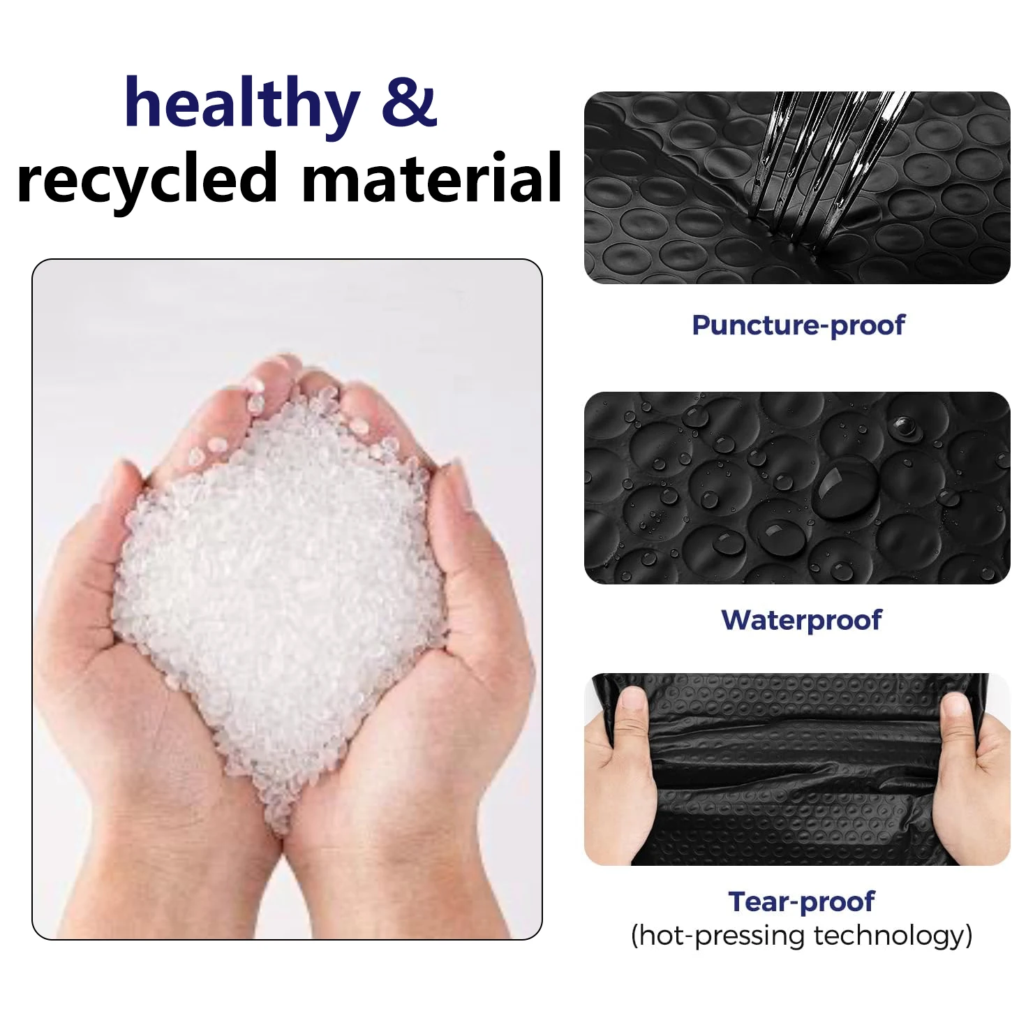 Eco-Friendly Poly Bubble Mailer Envelopes Polymailers Packaging Custom Shipping Mailers Mail Mailing Bags With Logo Wrap Padded