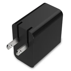 Multi ports 3 USB wall charger adapter triple ports 5V 2.4A usb wall adapter with foldable plug design