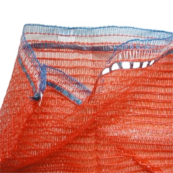 Netting Bags/PP/PE Red/Orange Color Mesh Bag Factory Directly Supply/ 50X80CM/43X65CM Pack Onion/Potato/Carrot/
