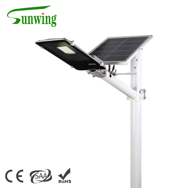 high quality solar led street light 50w 100w 150w 200w 300w smart garden lamp