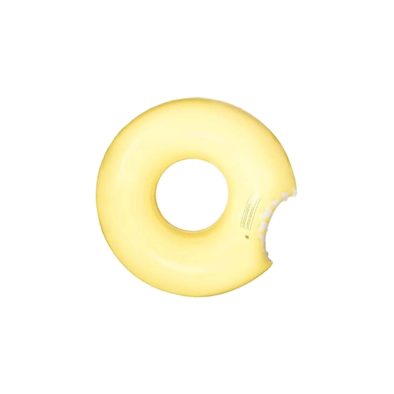 PVC Donut customize Inflatable Swim Tube Summer Swim Rings for Kids and Adults donut floating swimming ring