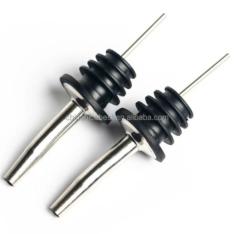 Stainless Steel wine Aerator pouring Device wine Saver Pump With Vacuum Bottle Stoppers