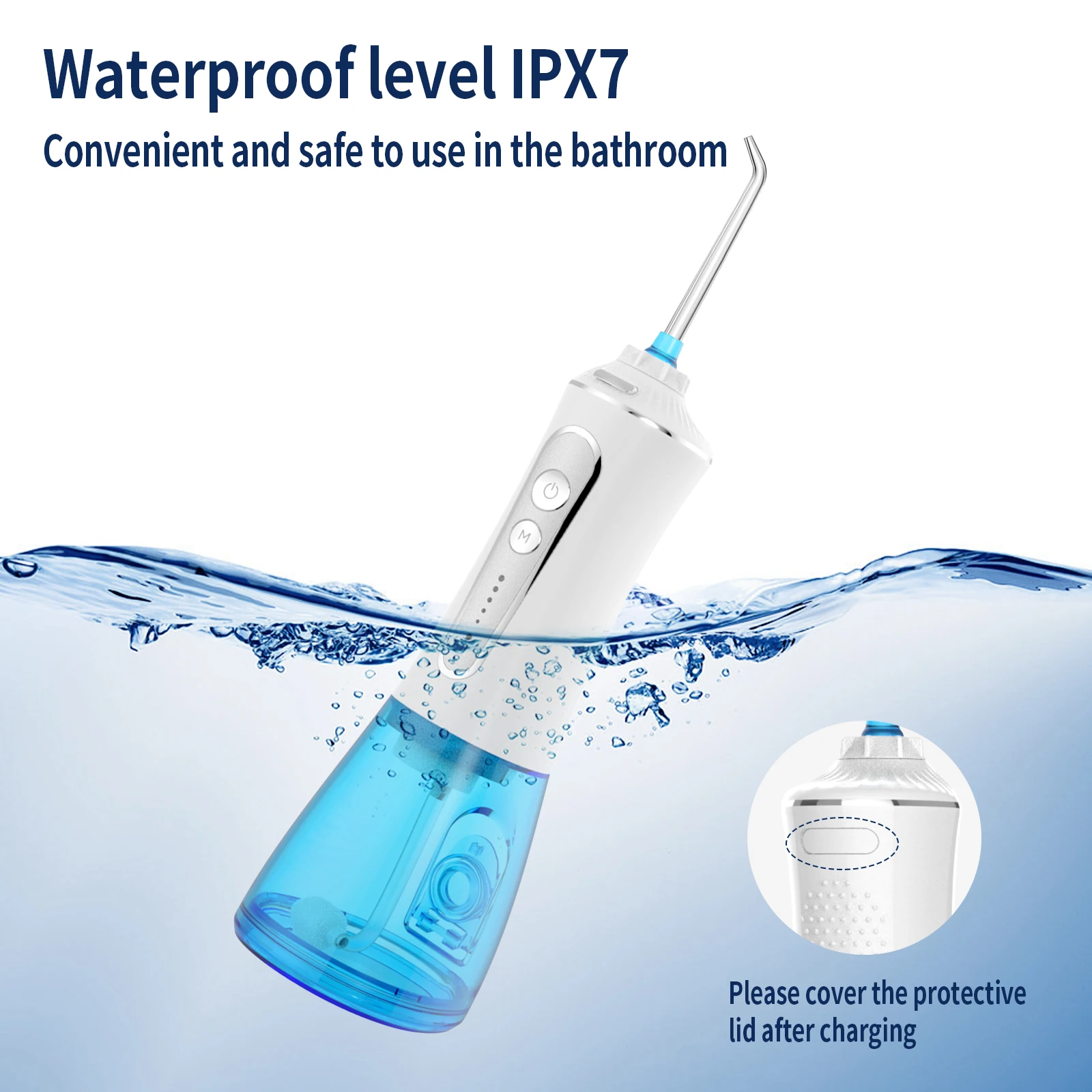 H2ofloss 2023 Newest Professional Dental Water Flosser CE Certified for Teeth Whitening and Oral Irrigation