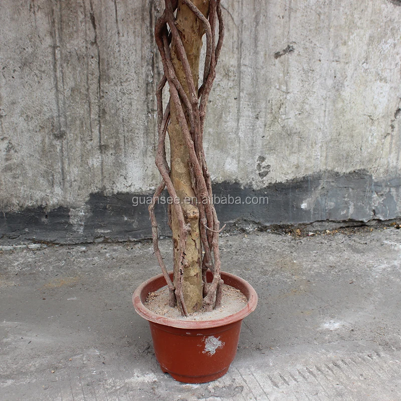 Flower Tree Red Flower Artificial Rhododendron Plastic Bonsai Tree