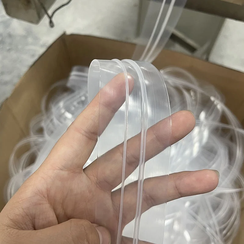 PE plastic press lock vacuum zipper Easy Open and Seal  Double Track Plastic Packages vacuum zipper