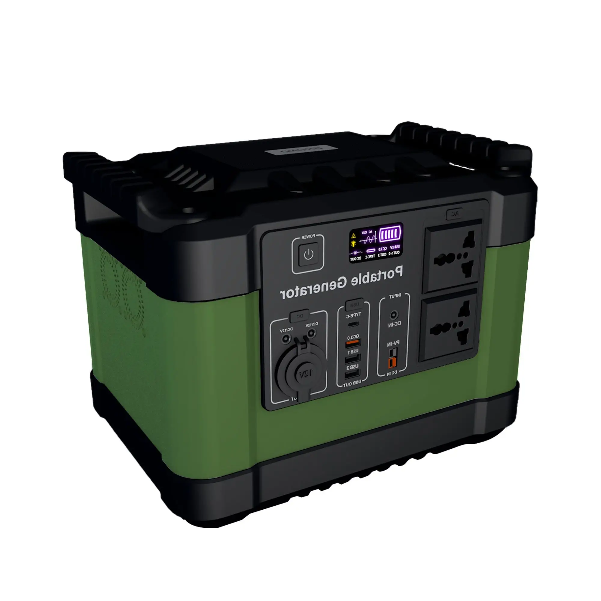 
Camping 1500Wh Generator Lithium Battery Solar Power Bank Rental 500W 1000W 2000W Portable Power Station 