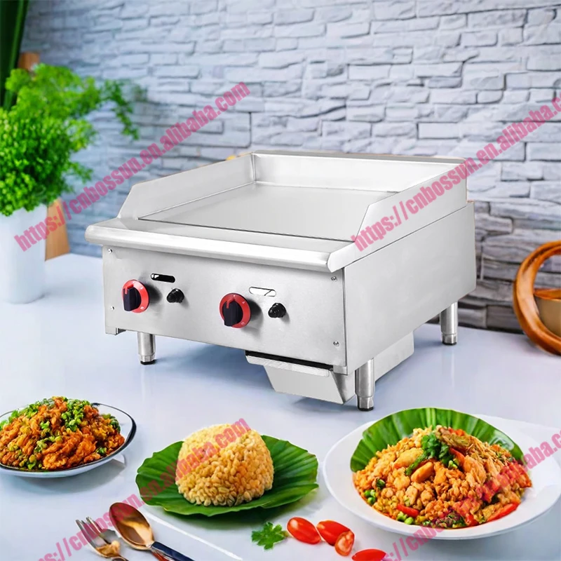 Hot Sales Commercial Gas Griddle Full Flat for fast food restaurant