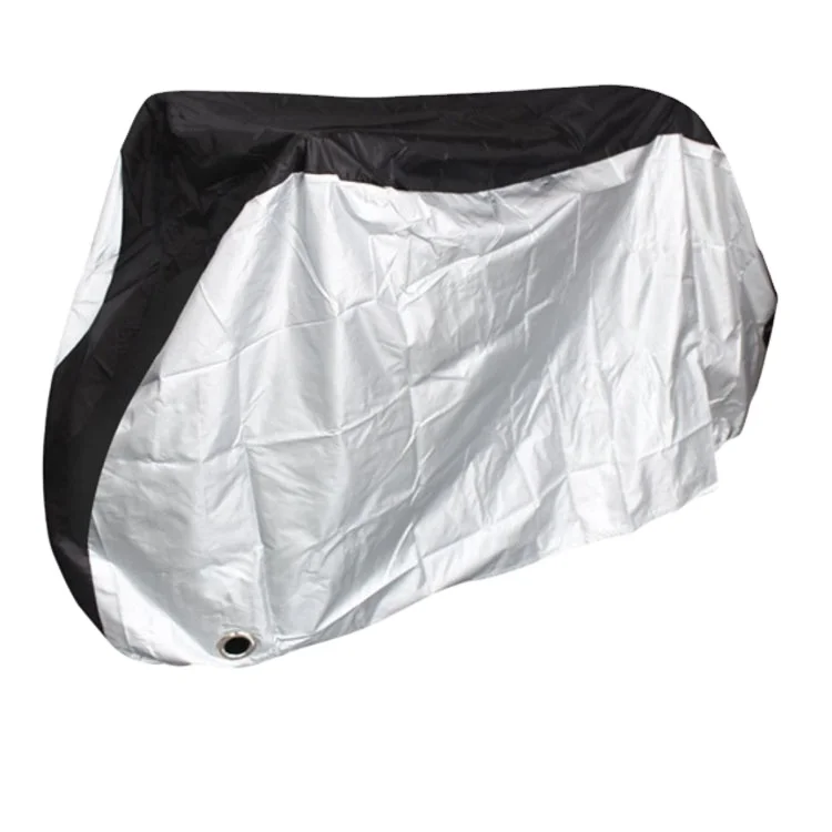 Bicycle Indoor Outdoor Storage Bike Cover Oxford 210D with Pu Coating Waterproof Bike Cover with Lock Hole