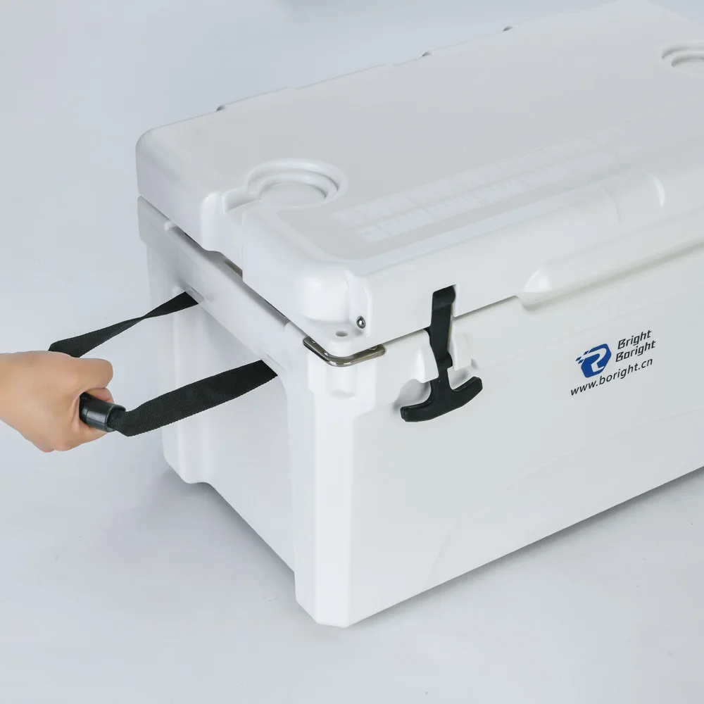 ODM factory 40QT LLDPE large rotomolded Camping picnic ice Cooler Box with PU insulation