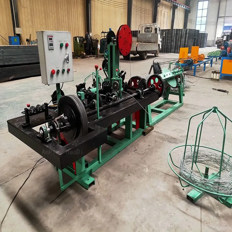 2023 Year Best Price Double Wire Positive Negative Twist Barbed Wire Making Machine Manufacturer