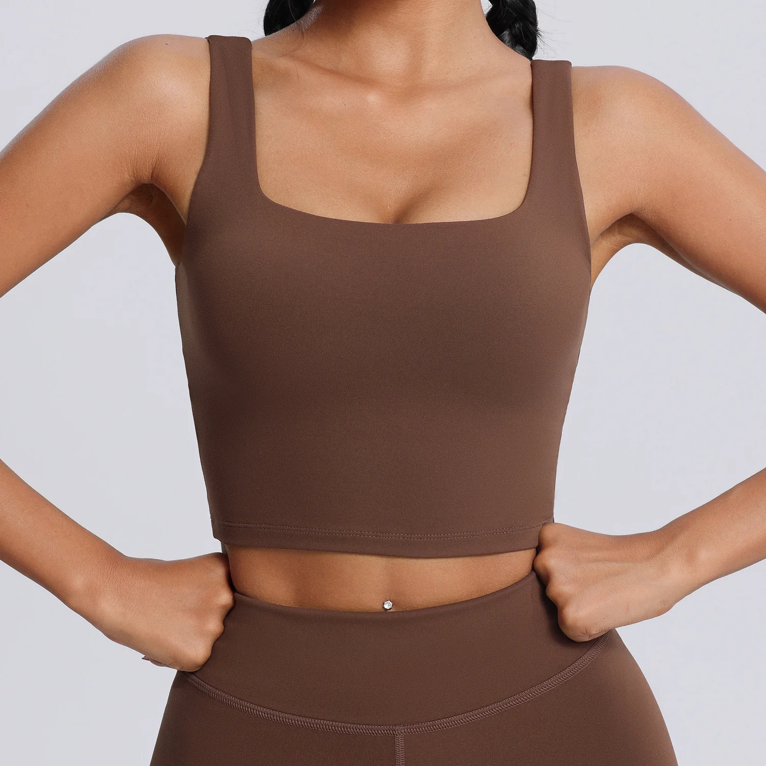 Custom Lulu High-End Quick Dry Sports Bra Soft Workout Tops Women Gym Fitness Yoga Skin- friendly Spandex Fabric Plus Size