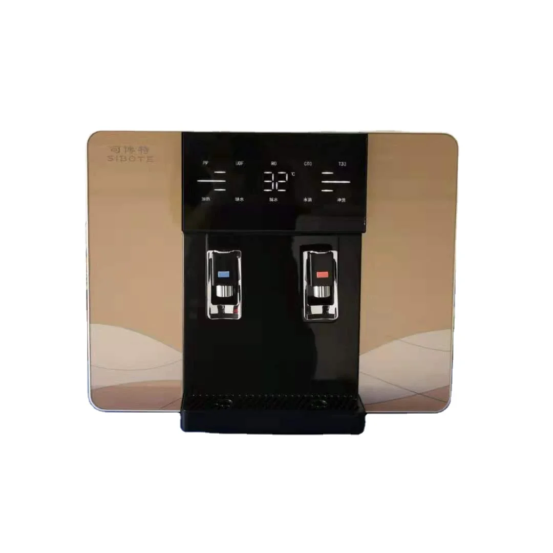 Household Tabletop Hot Cold Water Purifier Dispenser with 5 Stages Water Filter to Offer Sweet Pure Water