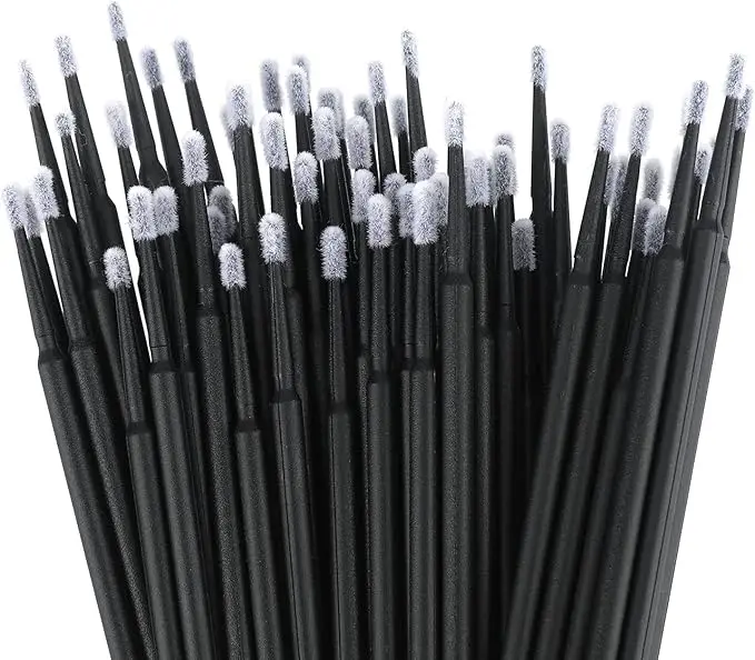 Applicator For Eyelash Extension And Microblading Makeup Crystal Microswabs Crystal micro brush