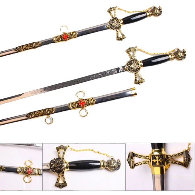 Wholesale Masonic Fantasy Knife Masonic Sword freemason Cosplay