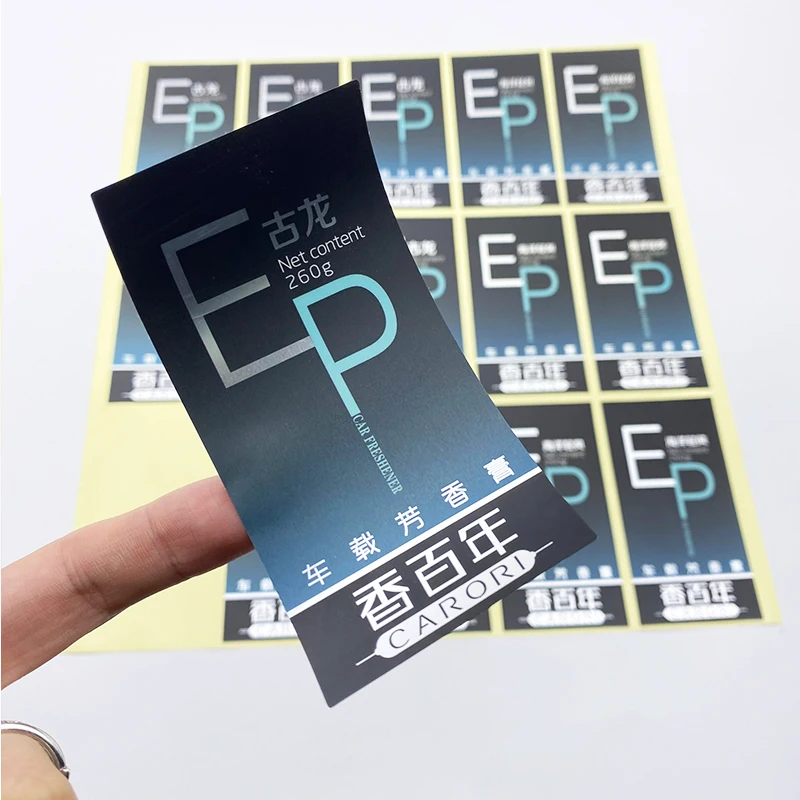 Customized Aluminium Sliver Foil Paper Label High Resolution Logo Printed Private Label Scratch Off PET Silver Stickers Supplier
