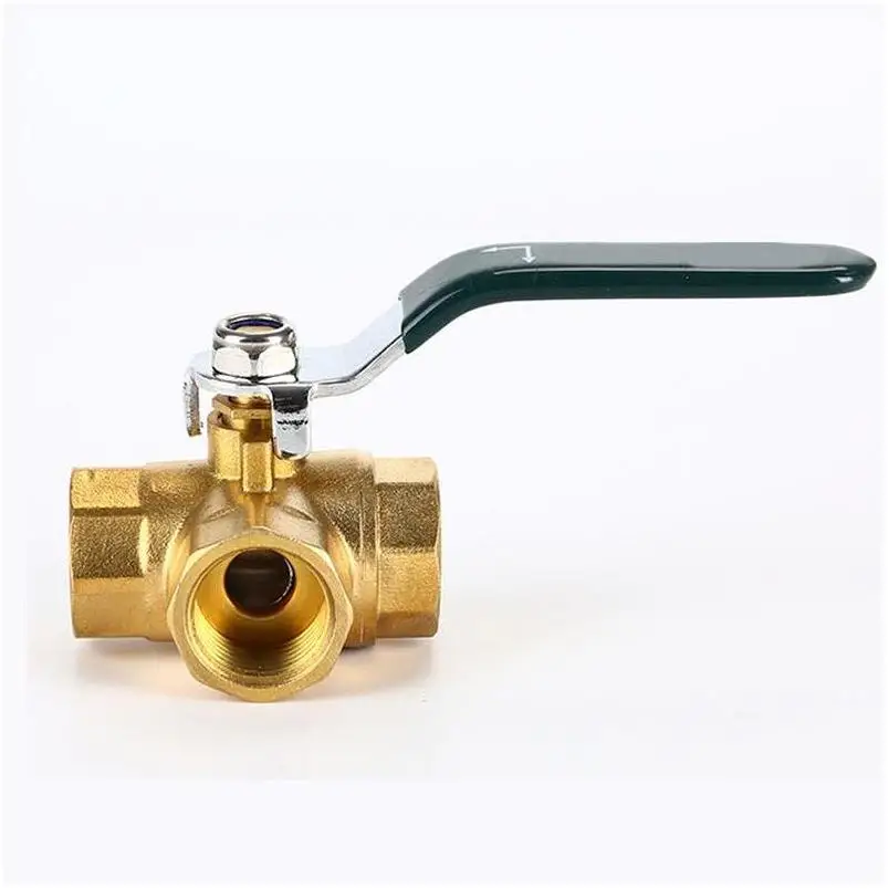 Brass Valves Ball Pipe Fittings 3way raccordo in ottone Safety Forged Steel Rotary Motorized Gate Lpg Gas Filling Valve