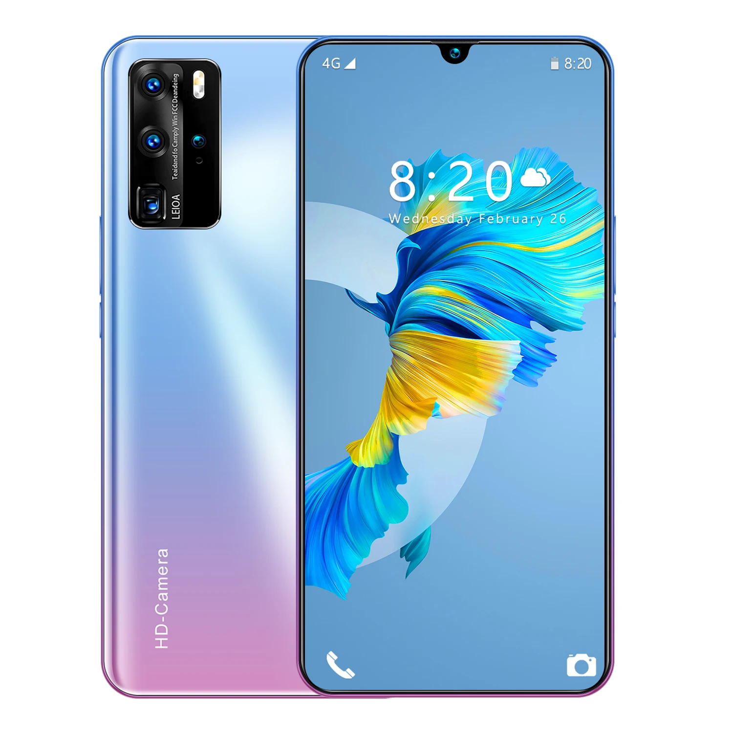  Смартфон Amazon P40 Pro 12 + 512 ГБ две sim-карты двойной режим ожидания Android OS 10
